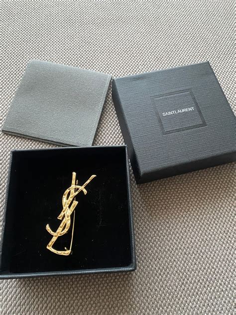 brosche ysl|designer Saint Laurent brooches.